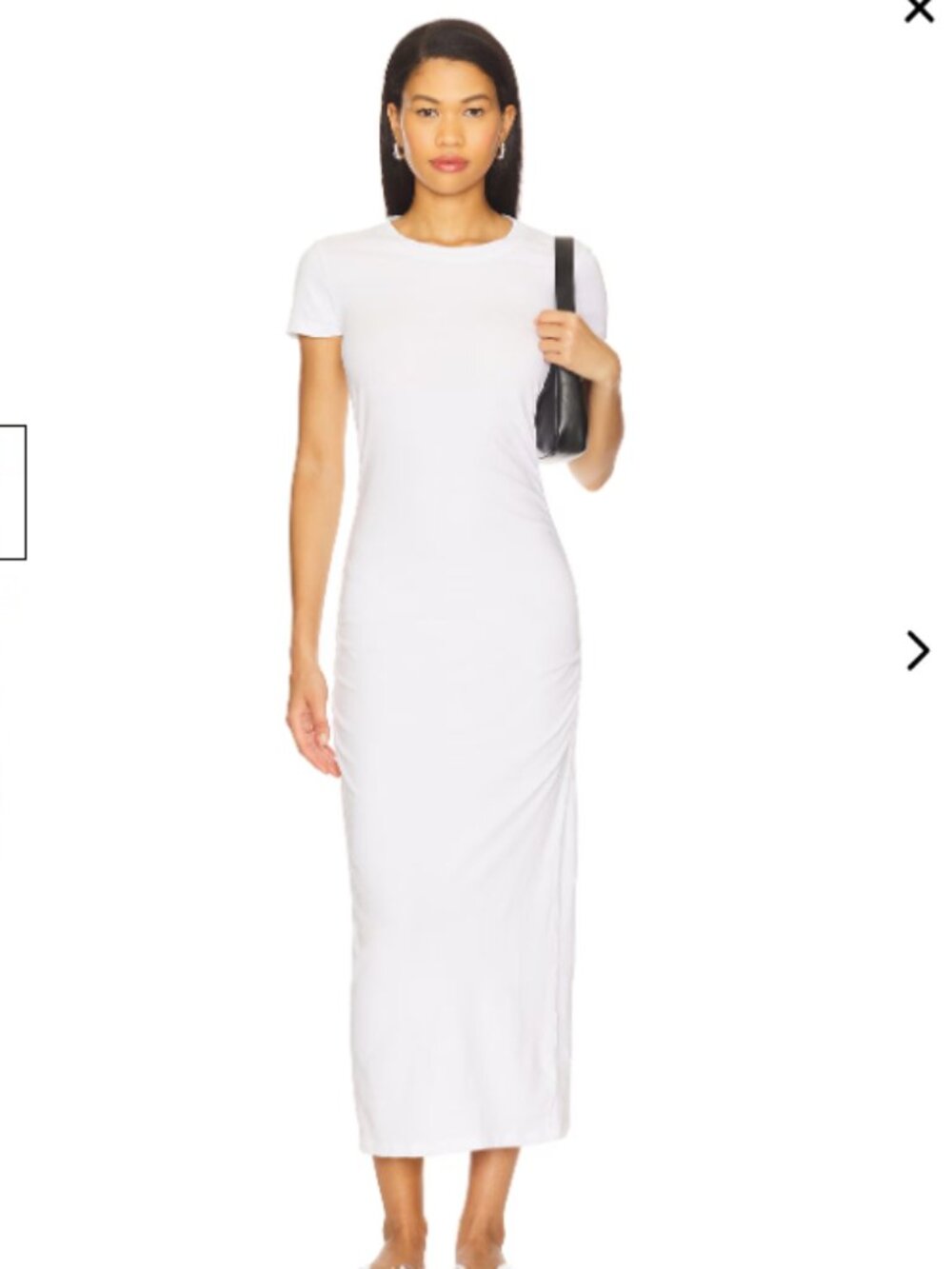 James Perse Rushed T-Shirt Dress NWT Size 1 XS/S